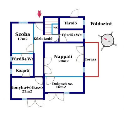 Eladó Ház 2131 Göd GÖD, 2 generáció számára alkalmas, 8 szobás, megújjuló energiával.