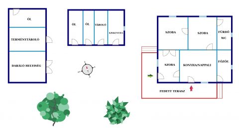 Eladó Ház 6070 Izsák Izsák kedvelt részén 90 m2 családi ház eladó