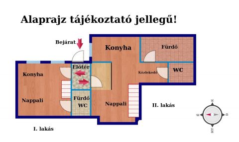 Eladó Lakás 1078 Budapest 7. kerület 7. kerület - Belső két szintes - felújított - energia takarékos - dizájn lakás