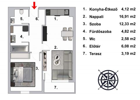 Eladó Lakás 1195 Budapest 19. kerület 