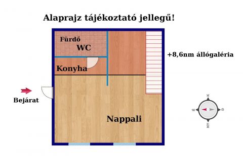 Eladó Lakás 1077 Budapest 7. kerület , 7. kerület - Almássy téren - Airbnb lehetőséggel - szuper lakás
