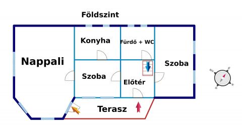 Eladó Ház 6100 Kiskunfélegyháza Háromszintes, téglaépítésű, félkész ház