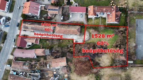Eladó Telek 8500 Pápa , 8500 Pápa, Belvásros