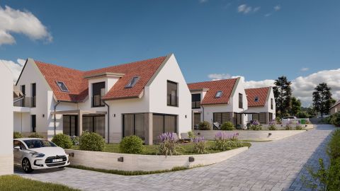 Eladó Ház 2094 Nagykovácsi ÚJ építésű kis lakóközösségű lakópark Nagykovácsi központjáb