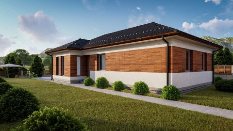 Eladó Ház 6000 Kecskemét  Nappali + 4 szobás ÚJ HÁZ - 707 nm-es önálló telken