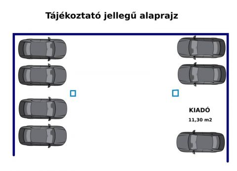 Kiadó Parkoló 1094 Budapest 9. kerület , Tűzoltó u. és Márton u. sarok