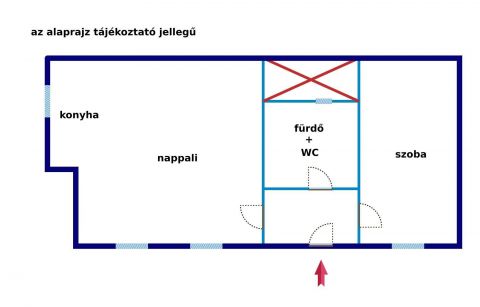 Kiadó Lakás 1073 Budapest 7. kerület New York Palace-nál kiadó részben bútorozott lakás