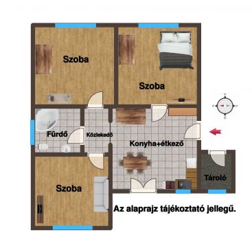 Eladó Ház 8237 Tihany Központi elhelyezkedésű ház
