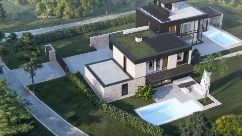 Eladó Ház 1121 Budapest 12. kerület Új építésű luxusotthon Csillebérc és Farkasvölgy határán