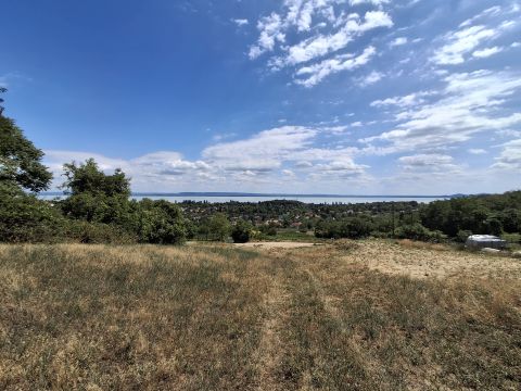 Eladó Telek 8256 Ábrahámhegy , Balatoni panorámás telek
