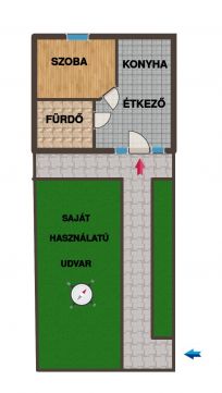 Eladó Lakás 1201 Budapest 20. kerület , Felújított, kertkapcsolatos V-ös lakás