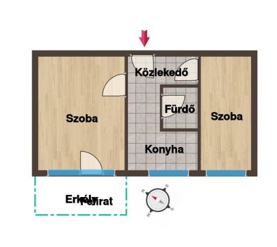 Kiadó Lakás 6000 Kecskemét 