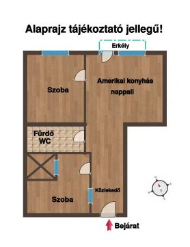 Eladó Lakás 1071 Budapest 7. kerület Felújított, erkélyes, városliget, 3%-os hitelre is