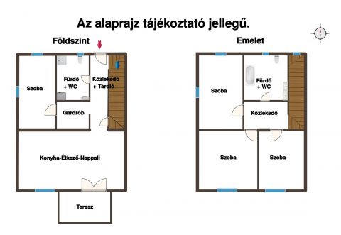 Eladó Lakás 2318 Szigetszentmárton Szigetszentmárton - pár perc sétára a Duna-parttól