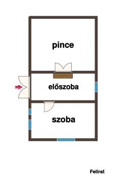 Eladó Ház 8229 Csopak Csopak, Füredi útnál 2205 nm telken, felújítandó ház