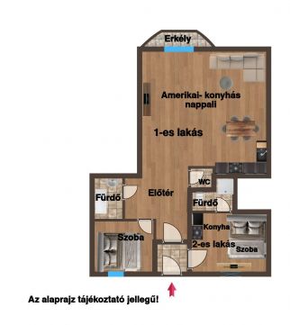 Eladó Lakás 1091 Budapest 9. kerület Kálvin térnél felújított erkélyes lakás