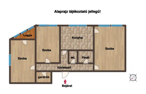 Eladó Lakás 1134 Budapest 13. kerület Közkedvelt Dévai utcában erkélyes ritkaság - Otthon Start!