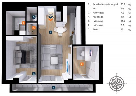 Eladó Lakás 1097 Budapest 9. kerület 