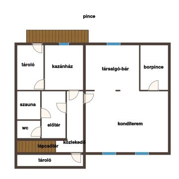 Kiadó Ház 6400 Kiskunhalas Attila utcában BÚTOROZOTT, GÉPESÍTETT nappali + 5 szobás ház