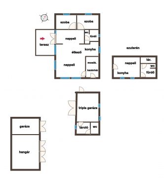 Eladó Ház 6200 Kiskőrös Eladó Kiskőrösön a Béke utcában egy 214 nm-es, hibátlan ház!