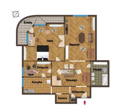 Eladó Lakás 1113 Budapest 11. kerület Szentimreváros