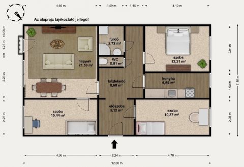 Eladó Lakás 1039 Budapest 3. kerület 