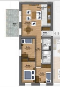 Eladó Lakás 9700 Szombathely Kiara Garden lakópark