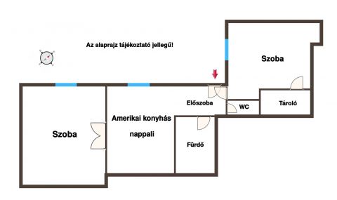 Eladó Lakás 1073 Budapest 7. kerület 7. KERÜLET - ERZSÉBET KÖRÚT ARANYSZAKASZA!