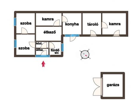Eladó Ház 6325 Dunatetétlen Eladó Dunatetétlen egy vízparti ingatlan!
