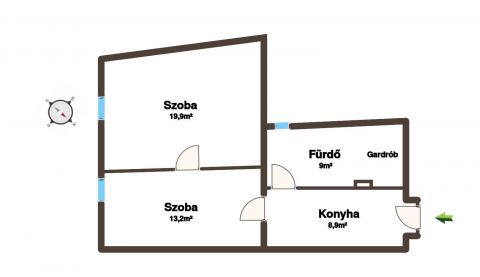 Eladó Lakás 1135 Budapest 13. kerület Lehel utca