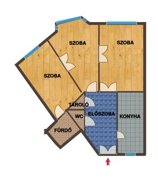 Eladó Lakás 1134 Budapest 13. kerület 