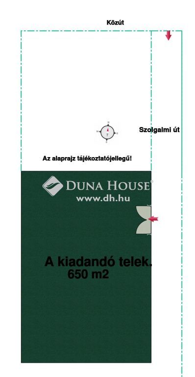 8600 Siófok , Ipartelepen 650 m2 telek bérbeadó! — 1/1