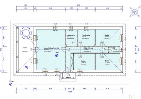Eladó Ház 2364 Ócsa Önálló, újépítésű családi ház Ócsán