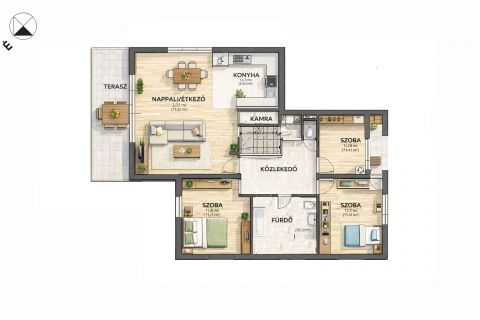 Eladó Lakás 1037 Budapest 3. kerület 