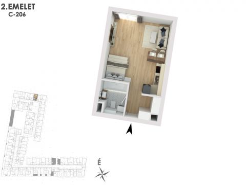 Eladó Lakás 1138 Budapest 13. kerület Lakópark a Duna partján: Otthonod a vízparti életstílus közepén!