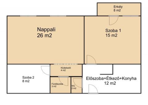 Eladó Lakás 4246 Nyíregyháza 4400 Nyíregyháza, Belváros