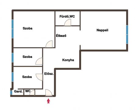 Eladó Lakás 1136 Budapest 13. kerület XIII.Újlipótváros szívében