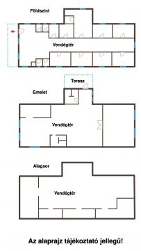 Eladó Üzlethelyiség 2241 Sülysáp Sülysápon felújítandó vendéglátóegység, panzió eladó