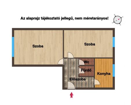 Eladó Lakás 1156 Budapest 15. kerület Páskomliget utcában szépen felújított 2 szobás