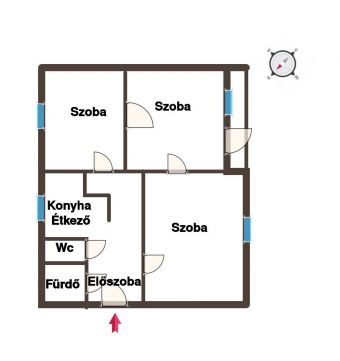 Eladó Lakás 7632 Pécs Kertvárosi lakás