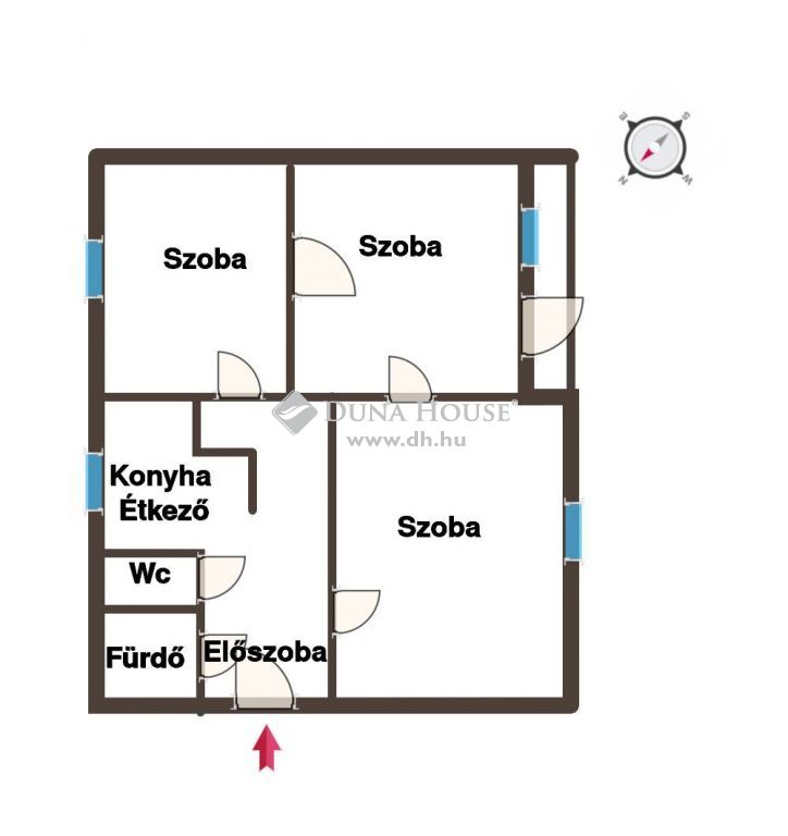 7632 Pécs , Kertvárosi lakás — 1/12