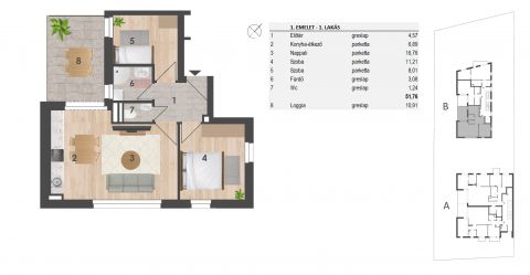 Eladó Lakás 1145 Budapest 14. kerület , Zella Park Homes