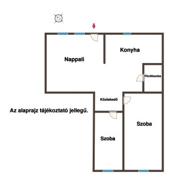 Eladó Lakás 1135 Budapest 13. kerület Igényesen felújított téglalakás Angyalföld szívében 