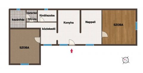 Eladó Ház 6050 Lajosmizse Lajosmizsén felújított 2 szobás önálló HÁZ