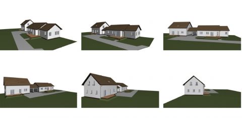 Eladó Ház 2200 Monor , Újépítésű, garázskapcsolatos ikerházfél, csatornával!