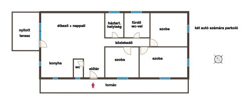 Eladó Ház 2465 Ráckeresztúr Nappali + 3 szobás önálló ház idei átadással (D. épület)--