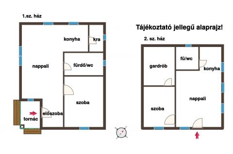 Eladó Ház 2471 Baracska a központ közelében