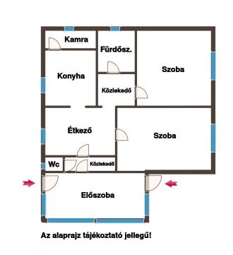 Eladó Ház 5465 Cserkeszőlő csendes utcájában