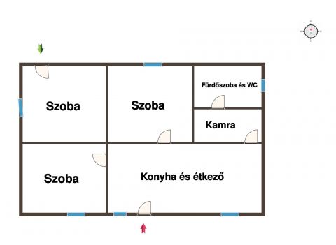 Eladó Ház 6066 Tiszaalpár Tiszaalpár külterületén tanya eladó