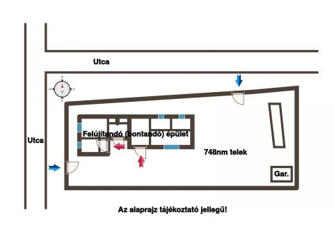 Eladó Ház 2142 Nagytarcsa Kiváló lehetőség Nagytarcsán!